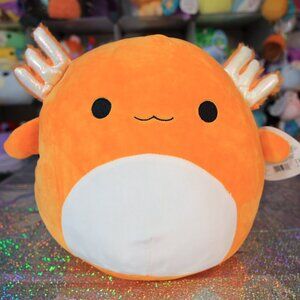 Squishmallows NWT 12" Nico the Orange Axolotl Stuffed Plush Toy